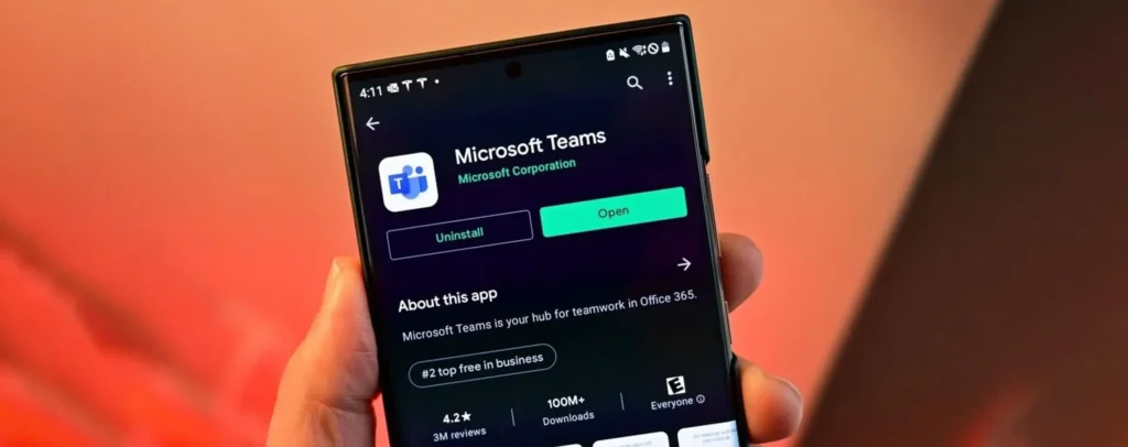 ANDROID AUTO INTEGRATION WITH MICROSOFT TEAMS
